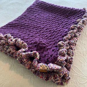 NWT 30x38 baby blanket, handmade. New